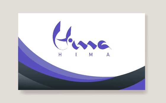 Hima Digital Marketing Business Card