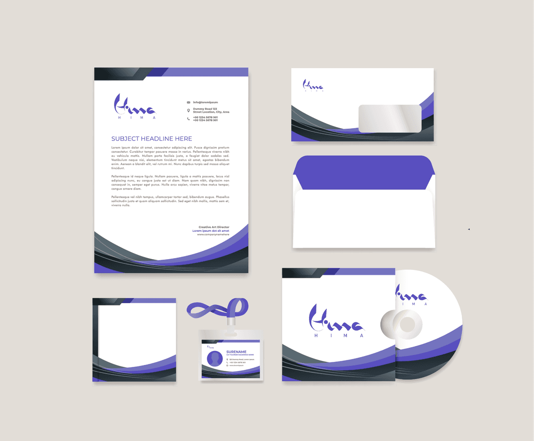 Hima Agency Stationery Set